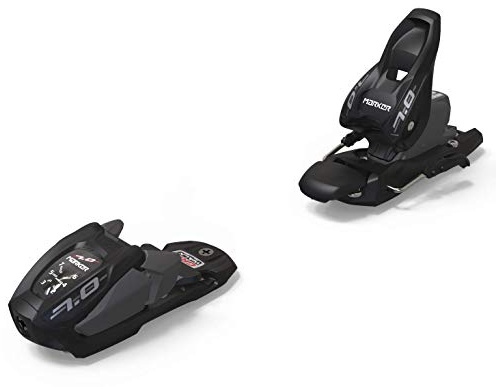 Marker 7.0 70 mm Black Ski Binding for Intermediate to Advanced Male Skiers
