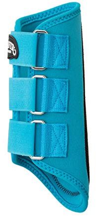 Weaver Leather Equestrian Splint Boots, Large, Turquoise