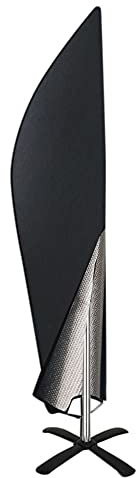 Parasol Cover with Rod, Waterproof Windproof Heavy Duty Rip Proof 600D Oxford Fabric Cantilever Parasol Cover for Cantilever Parasol