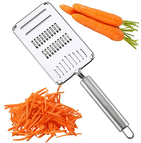 Korean Carrot Grater - Russian Salad Carrot Cutter Tool Shredder Chopper Grinder