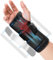 Sioven Carpal Tunnel Wrist Support Brace with 3 Straps Metal Splint Stabilizer - Carpal Tunnel Wrist Splint for Sprains, and Tendonitis (Black, Right Hand S/M)