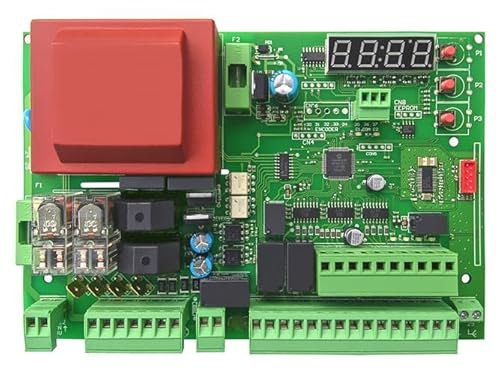 Centrale quadro di comando con display per motori 230Vac S11 Con Trasformatore e Ricevente Radio x cancelli scorrevoli o battente,portoni basculanti porte garage serrande Compatibile con morsetti Came
