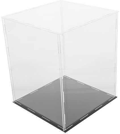 BESPORTBLE Acryl-vitrine Transparent Für Figurenmodelle Spielzeug Sammler Aufbewahrungshalter Klare Box Show Display