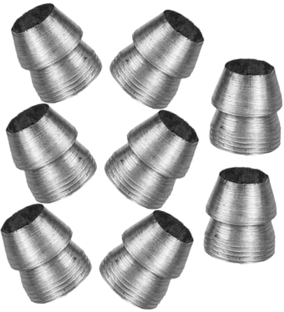 Supvox 8 Stück Stabile Metallkeile aus Eisen für Hammer und Axtstiel zur Verstärkung von Holzstrukturen und Sicherer Installation Beim Garten und Bauhandwerk