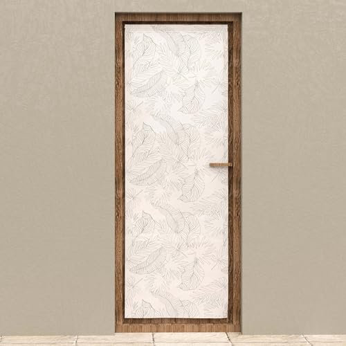 Soleil d’Ocre Celia Tenda in voile per porta finestra, da 70 x 200 cm, di colore cachi