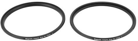 Magnetic Filter Ring Adapter, 77mm Camera Lens Filter Converter, Aluminum Alloy Secure Attachment Camera Lens Filter Adapter Ring for Lens
