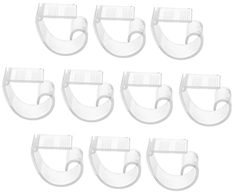 Cabilock 3 Juegos Clip De Mantel Sujeta Manteles De Mesa Sujetamanteles Clips para Manteles Al Aire Abrazaderas De Mesa Abrazadera para Mantel De Exterior El Plastico 10 Uds * 3