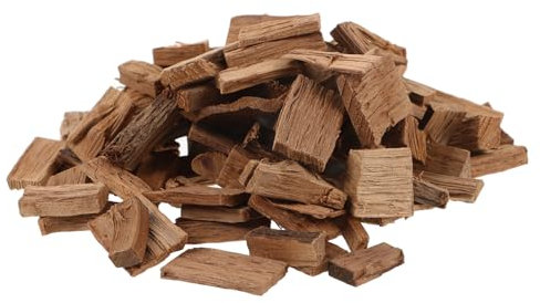 VICASKY Trucioli di Quercia Francese da Vino Rosso per Vinificazione Fai da Te Grado Medio di Tostatura Migliorano Sapore e Aroma del Vino Confezione Singola