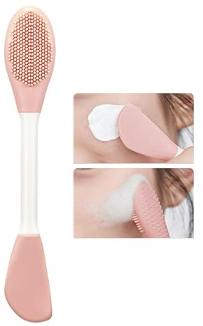 Brosse De Nettoyage Pour Le Visage - Double Pointe Nettoyage Pores,Outil Profond avec Manche Ergonomique pour Utilisation Maison