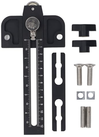 Fafeicy Pabinette de Coupe à Bande Mince en Aluminium pour Scies à Table avec un Système D'alimentation à Rouleaux Lisses à Double échelle pour les Projets de Travail du Bois
