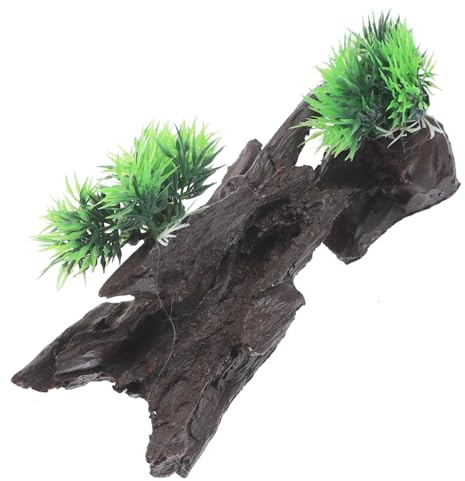 Milisten Grotte Résine pour Poissons Décoration Aquarium Abri pour Poissons Ornement Aquarium Objet Artisanaux Résine