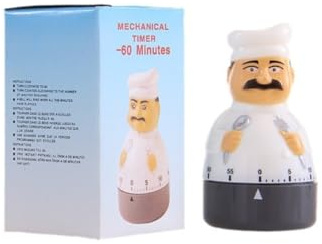 Vonmerie Eieruhr Mechanisch & Lustig - eieruhr mechanisch, eieruhr lustig,Klare Skala, Aus ABS für Langlebigkeit, Ideal für Kochen, Sport, Lernen, Dekoration