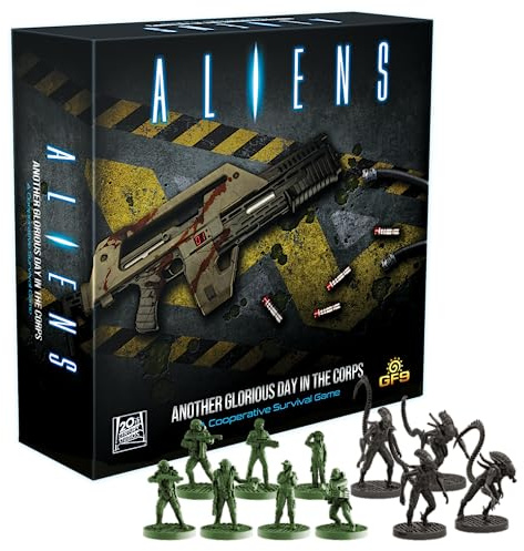 Gale force Nine LLC | Aliens: Another Glorious Day in the Corps | Brädspel | Åldrar 14+ | 1-6 spelare | 60-120 minuters speltid