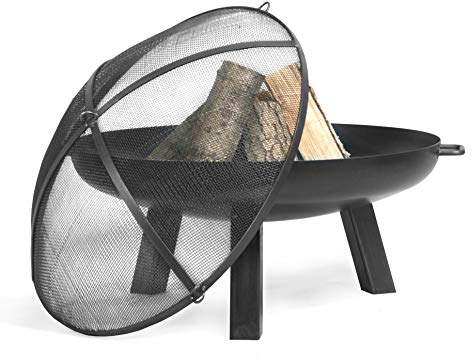 CookKing Braciere Polo con griglia parascintille 60-80 cm (60 cm)