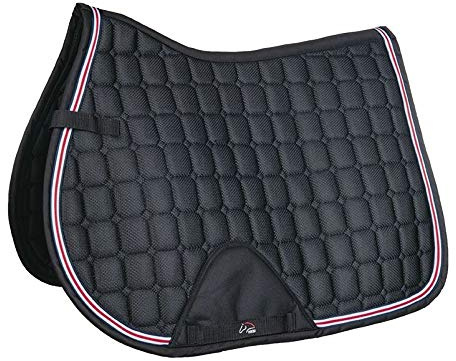 HKM Airy Mesh Sattelunterlagen 9100 schwarz Pony Dressur