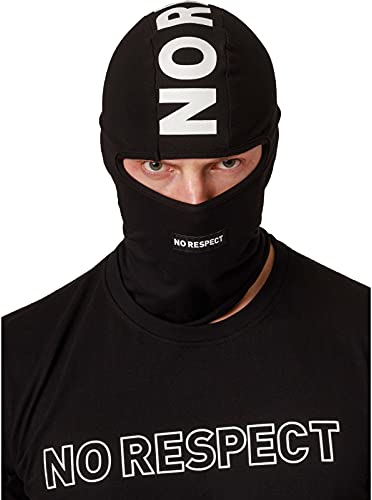 PGWEAR Sturmhaube No Respect Zwei Farben (Schwarz/Weiß)