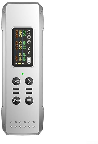 Geiger contatore rilevatore di radiazioni nucleari, contatore Geiger Tester radiazione nucleare Beta Gamma X Dosimetro Monitor