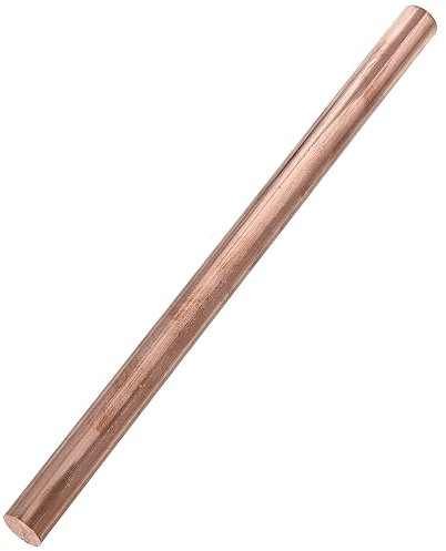 SOLUSTRE Reiner Kupferstab Ømm Reiner Kupfer Rundstab Langlebig Verschleißfest Für Metallhandwerk Modellbau Und Diy-anwendungen Hochwertige Kupferstange Für Basteln Und Technik