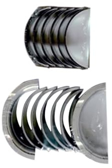 Zeenparts Crankshaft Connecting Rod Conrod Bearing Kit Compatible with Case Compact Tractor Loader 1140 Compatible with Mitsubishi Tractor Excavator MT300 MT301D Engine K3M