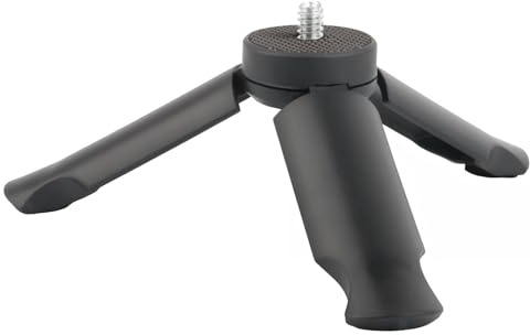 Mini Trépied avec vis 1/4, Antidérapant Stabilisateur Appareil Photo Reflex Bureau Support de Table Compact Trépied Universel pour DJI Pocket 3 Action 5 Osmo Mobile pour GoPro Insta360