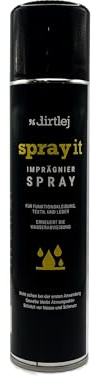 dirtlej care spray it – PFC-freies Imprägnierspray für Outdoorbekleidung, Leder & Funktionsstoffe – Atmungsaktiver Schutz vor Nässe & Schmutz, umweltfreundlich & leistungsstark (400ml)