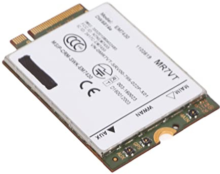 BRRNOO 4G LTE-Netzwerkkarte, 4G LTE-Kartenmodul für Latitude 7280 7285 7290 7389 7390 7480 7490 E7470 300 Mbit/s LTE-Netzwerkkarte für Plug-and-Play-M.2-Netzwerkkarte