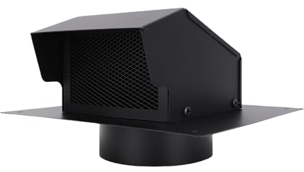RASTKY Tappo di Sfiato per Tetto in Acciaio Inossidabile, Resistente Alla Pioggia, per Asciugatrice, Bagno, di Ventilazione, Migliora in Modo Efficiente la qualità Dell'aria con una Facile (6