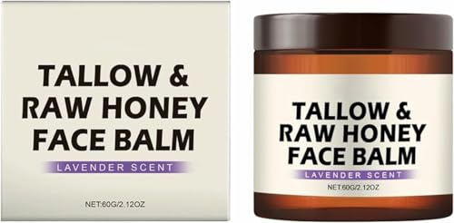 Crema facial con miel, bálsamo hidratante con miel y mantequilla, adecuado para mujeres y ancianos, adecuado para hombres jóvenes, para pieles secas, estuche de viaje para la noche de invierno.
