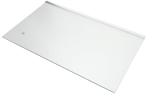 Kühlschrankablage aus Gehärtetem Glas, 40x24cm für Frische Lebensmittel | Haushalt und Küche, Stabile Stütze, Einfache Montage, Kühle Luft Bleibt im Gerät Erhalten