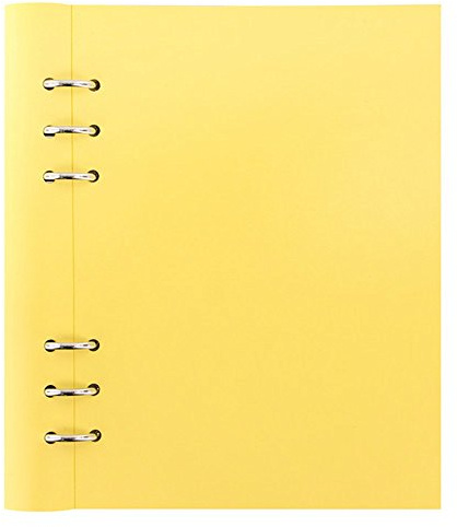 Filofax A5 Clipbook lemon