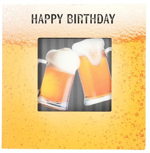 Depesche 11130-023 3D Klappkarte mit Musik und Licht, Glückwunschkarte zum Geburtstag, ca. 15,5 x 15,5 cm groß, Geburtstagskarte inkl. passendem Umschlag, innen und außen bedruckt