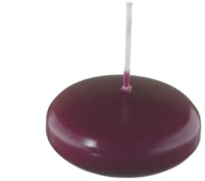 Kopschitz Schwimmkerzen Brombeere 40 x Ø 80 mm, 8 Stück, XXL Schwimmkerzen