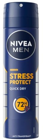 NIVEA Men Deospray Stress Protect Anti-Perspirant - 6er Pack (6 x 150ml)