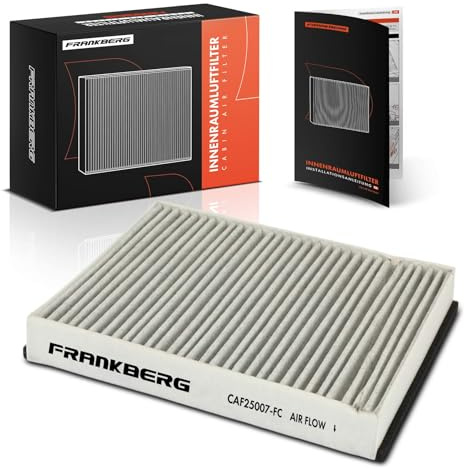 Frankberg Innenraumfilter mit Aktivkohlefil Replace# 1709013 | Kompatibel mit C-Max DM2 Focus C-Max DM2 Galaxy WA6 Grand C-Max DXA/CB7 DXA/CEU Mondeo IV BA7 S-Max WA6