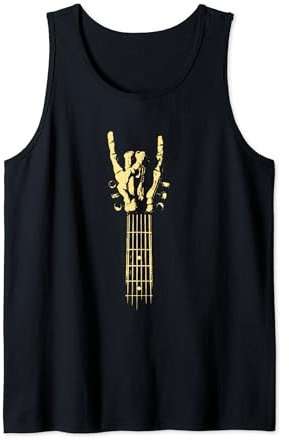 Heavy Metal Pommesgabel Hand Festival Rock Musik Tank Top