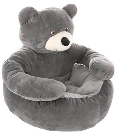 Bear Hug Hundebett – warme Schlafmatte für Katzen aus Plüsch für Hunde, Plüschkissen für Haustiere mit rutschfestem Boden | waschbare Betten und Sofas für Compagtiere