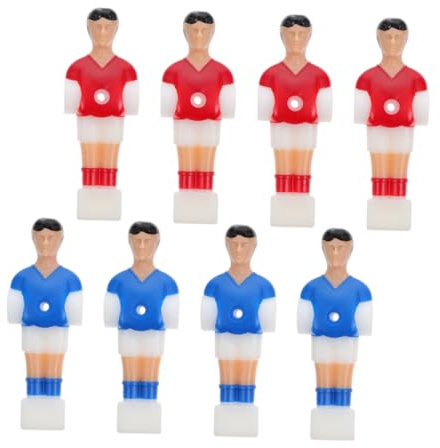 ARTSEWPLY 8 Stück Fußballpuppe Tischfußball Männer Fußballspielzeug Kicker-ersatzspieler Fußball-actionfiguren Teile Für Tischfußball Zubehör Für Tischfußball Plastik