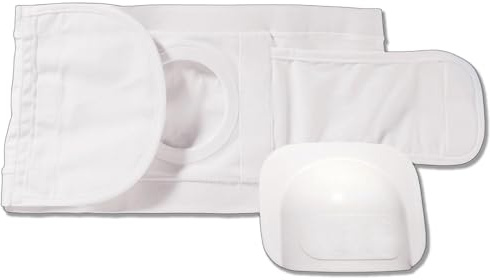 Kolostomiband, Justerbart Stomiband för Kvinnor, Stomitillbehör för Kolostomi, Ileostomi, Postoperativ Buk(Large)