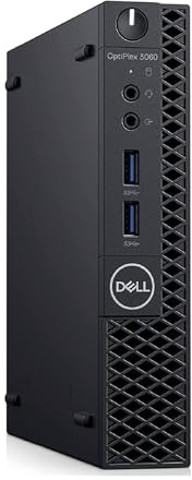 Dell OptiPlex 3060 Micro - Intel i5-8500T 6 Core 2.10 Ghz - Ram 8 GB SSD 256Gb - HDMI Disp Port - Mini Pc Pronto all'uso con Win 11 e Libre Office (Ricondizionato)