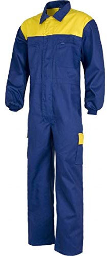 Mono de Trabajo - Buzo con Cuello Camisero