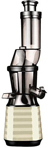 Slow Masticating Juicer Extractor Compact Cold Press Juicer Machine with Reverse Function High Nutrient Fresh Vegetable and Fruit Juice Extractor Ease to Clean (Color : Gold B)
