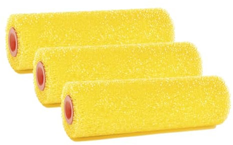 Lot de 3 rouleaux de rechange structurés de 25 cm pour effets structurels Mousse Moltoprène