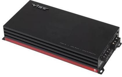 Vibe by Proscenium POWERBOX1200.1D-V3 Amplifier for Car Audio: Class D Monoblock Amplifier, 1200 Watts of Power, Bass Boost, Low-Level RCA Input, Remote Gain Control, Compact Design, Black