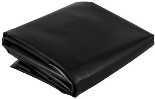SUBLXPoten Teichfolie Teichfolie, wasserdichte Membran for Gartenpools, zuschneidbar, hält das Wasser sauber, Teichfolie, fischsicher, Teichhäute, 0,2 mm dick(2x3meter)