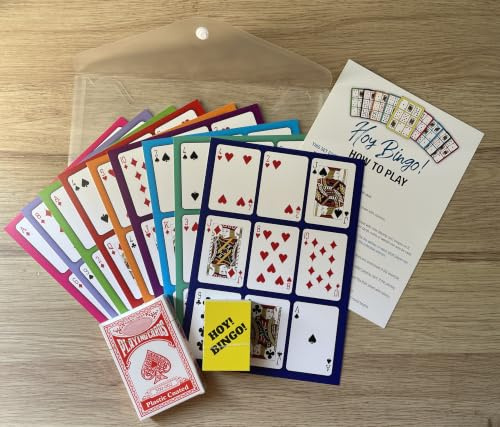 Crazy Panther Hoy Bingo Game – Classic Family Fun. Complete Set with Calling Cards, Markers, and Easy-to-Use Game Board – Perfect for Kids, Adults, and Seniors for Parties and Gatherings