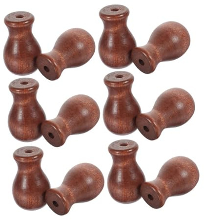 GLSTOY 18pièces Boutons De Tirette pour Stores Forme De Goutte Eau Support De Tirette pour Rideaux Glands De Corde