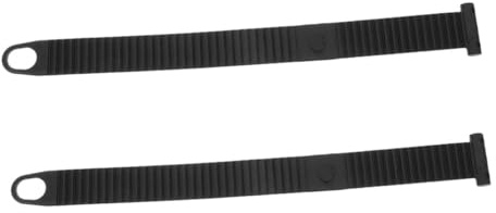 TOGEVAL Lot De 2 Sangles Élastiques De Fixation pour Porte-vélos, Caoutchouc Solide, Réglables, Compatibles VTT Et Vélos De Route, Maintien Sécurisé sur Toit De Voiture, Transport Cycliste Sécurisé