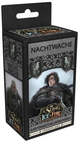 CMON, A Song of Ice & Fire – Nachtwache Kartenaktualisierungen, Erweiterung, Tabletop, 2 Spieler, Ab 14+ Jahren, 45+ Minuten, Deutsch, Mehrsprachig