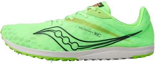 Saucony Men's Kilkenny XC9 Spike Sneaker, Slime, 12