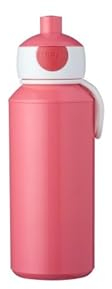 Mepal - Gourde Pop-up Campus Étanche pour Enfant - Réutilisable, Sans BPA, Lavable au Lave-Vaisselle - 400 ml - Pink